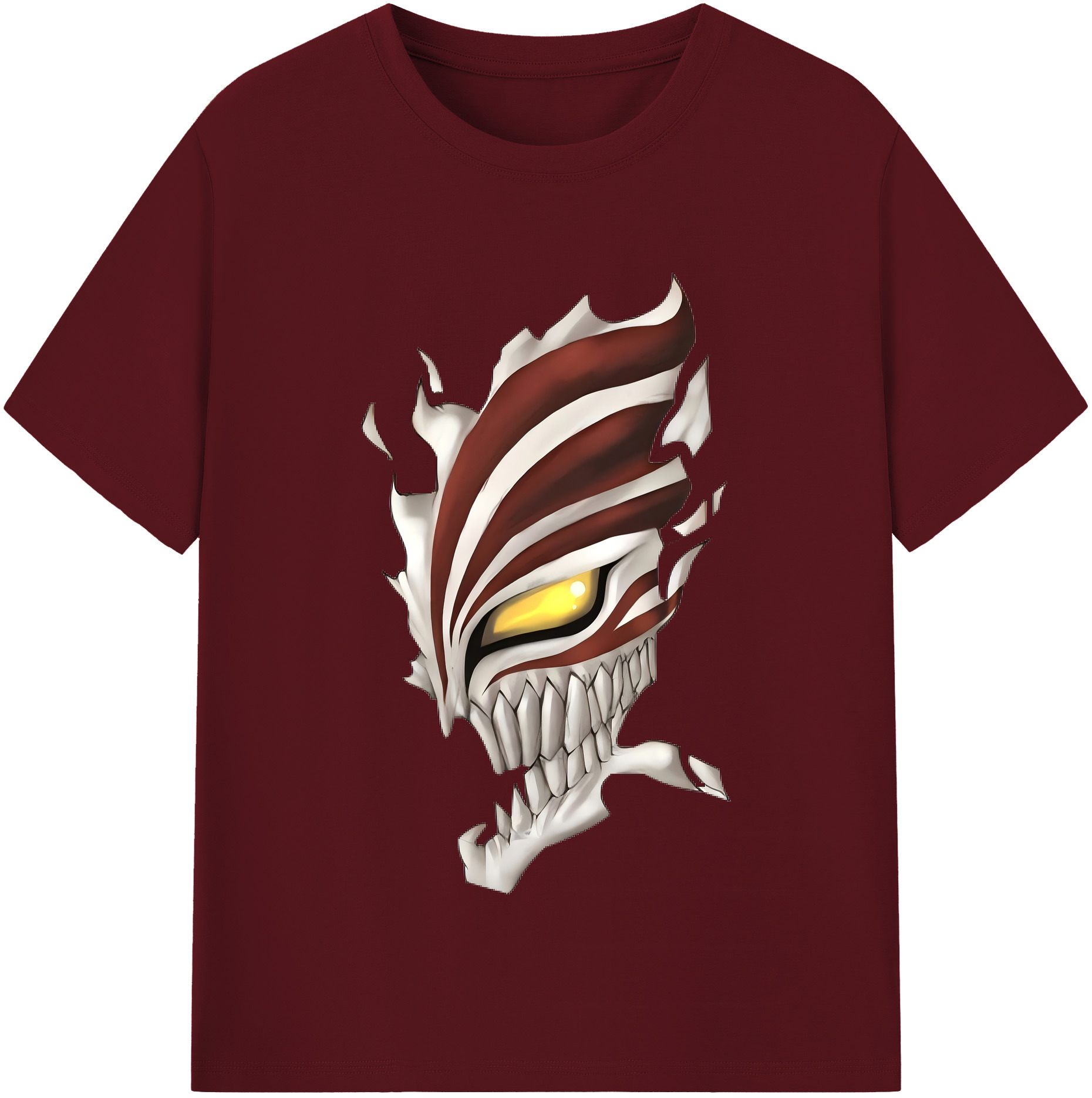 （画像用） ブリーチ 黒崎一護（くろさき いちご）BLEACH Kurosaki Ichigo 綿100％半袖Tシャツ（フロントプリント）